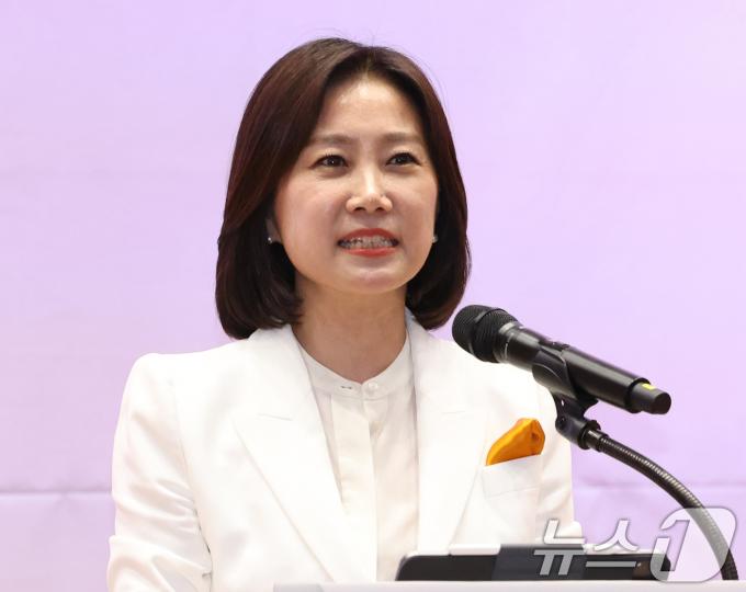 [사진] 개혁신당 새 대표에 허은아 당선