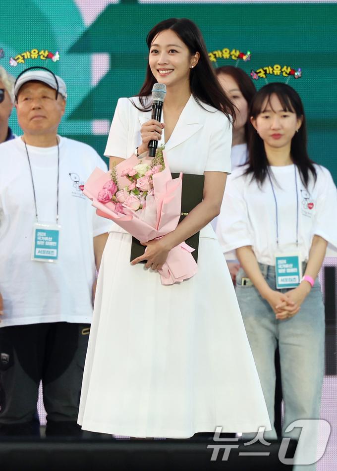 [사진] 조보아, 국가유산 방문 캠페인 홍보대사 위촉