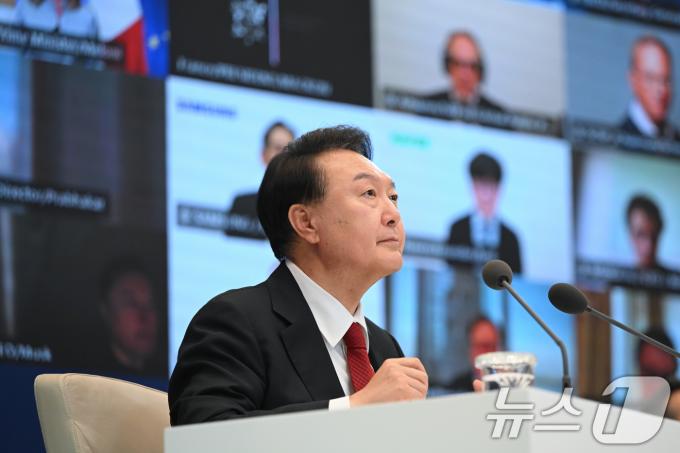[사진] 윤 대통령, 'AI 서울 정상회의' 주재