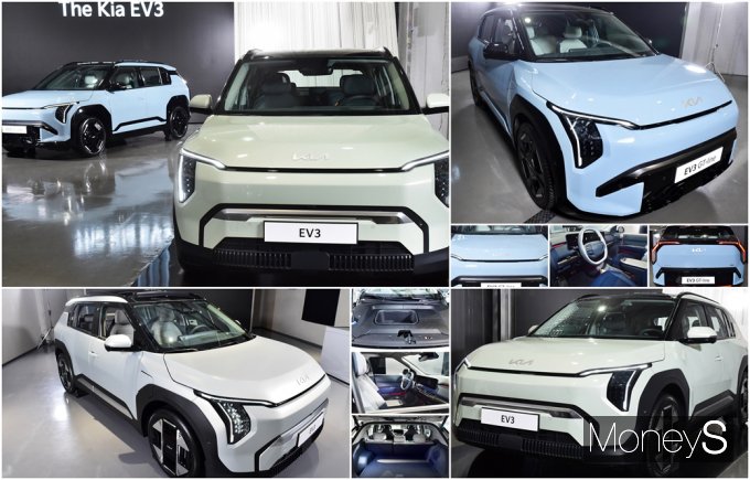 ▲ 더 기아 EV3 기본형과 GT라인