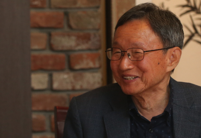시집 '농무'의 민중시인 신경림 시인이 별세했다. 사진은 지난 2015년 4월 생전 고인의 모습. /사진=뉴시스