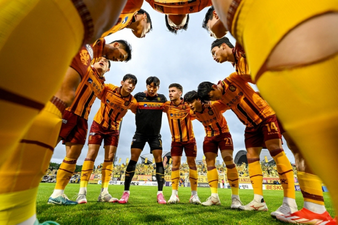 광주FC 울산전 단체./사진=한국프로축구연맹