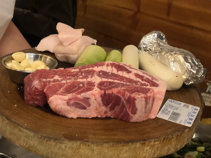 금돼지식당 메뉴. /사진=다이어리알