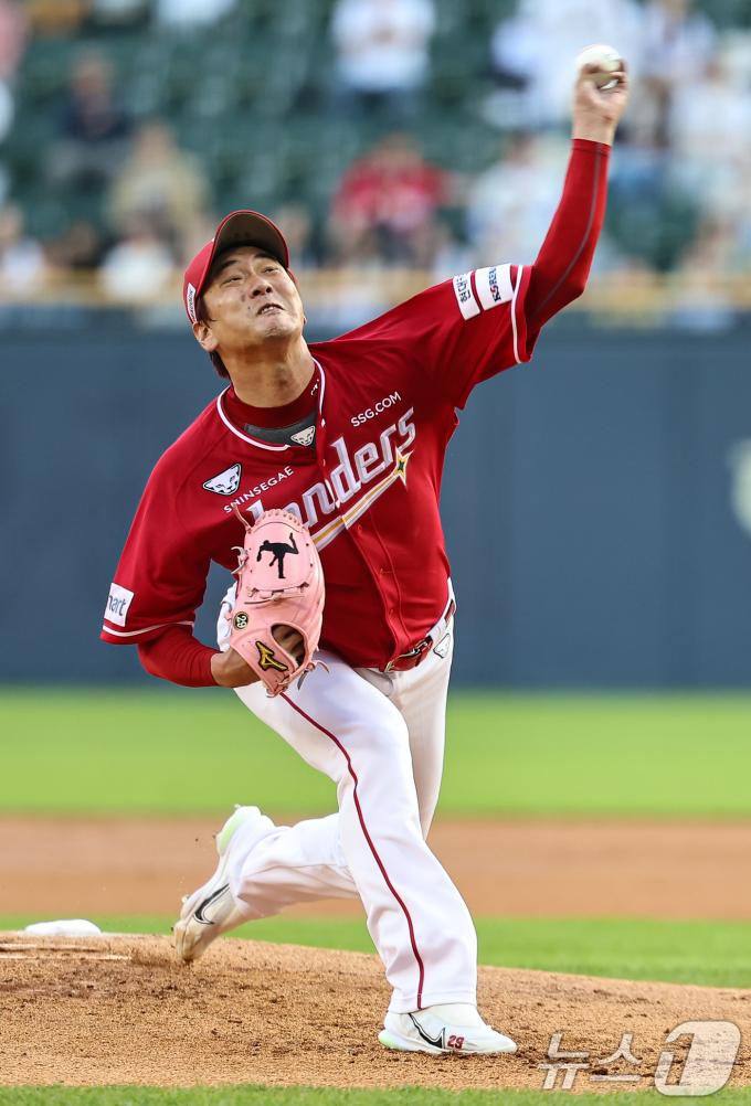 [사진] SSG 김광현, 온 힘을 다해
