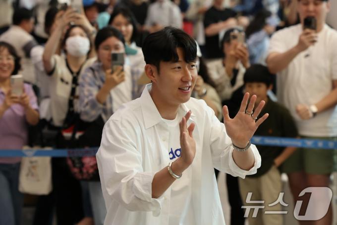 [사진] 귀국하는 손흥민