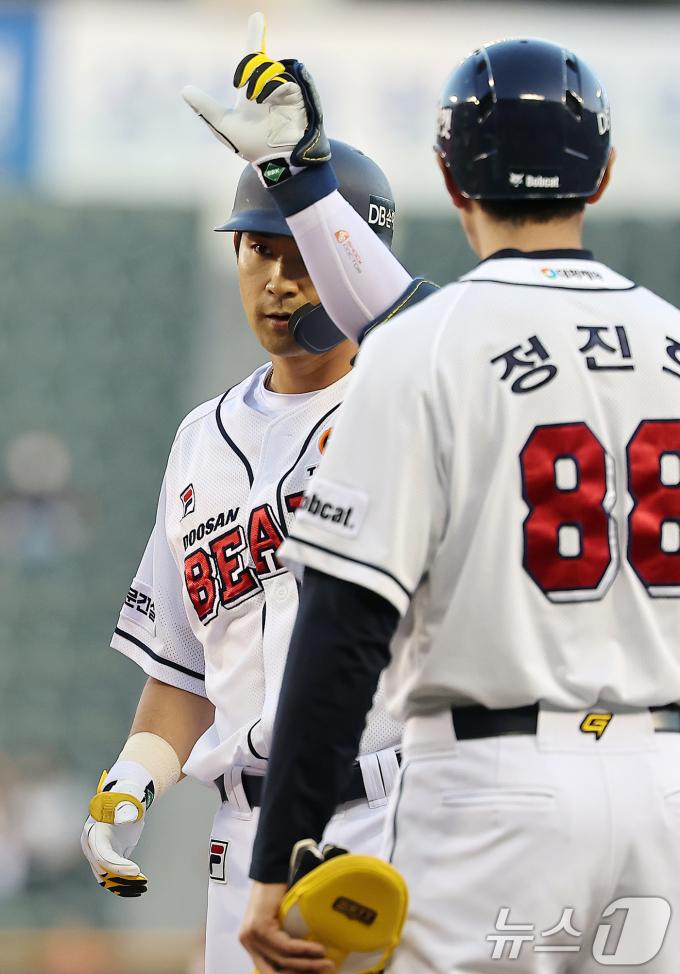 [사진] 강승호, 오늘 승리한다!