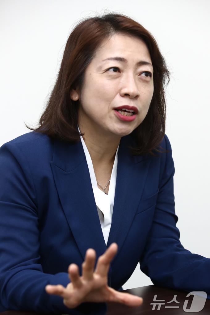 황정아 더불어민주당 당선인(대전 유성구을)이 21일 서울 여의도 국회에서 뉴스1과 인터뷰를 하고 있다. 2024.5.21/뉴스1 ⓒ News1 이광호 기자