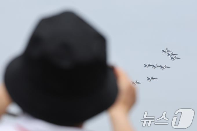 [사진] 블랙이글스를 찰칵