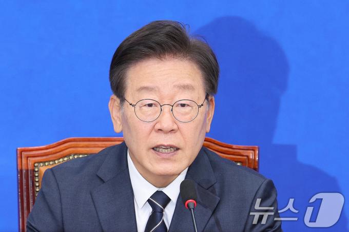 [사진] 이재명 대표 '與 제시 소득대체율 44% 전적 수용'