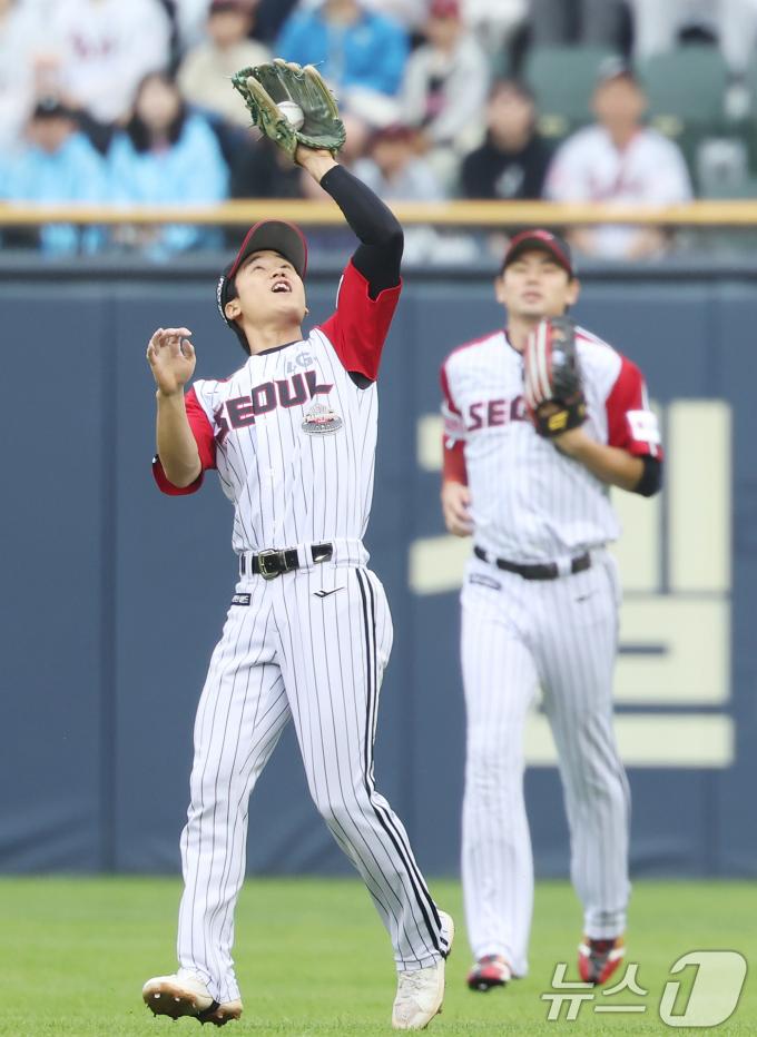 [사진] LG 구본혁 '잡았다!'