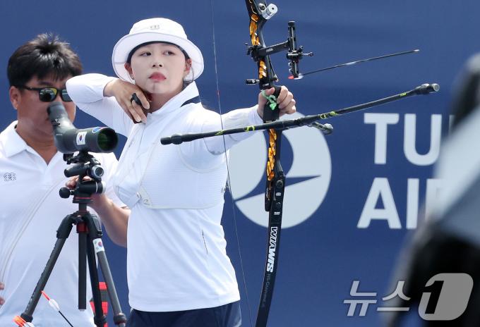 [사진] 임시현, 파리올림픽도 '금빛 정조준'