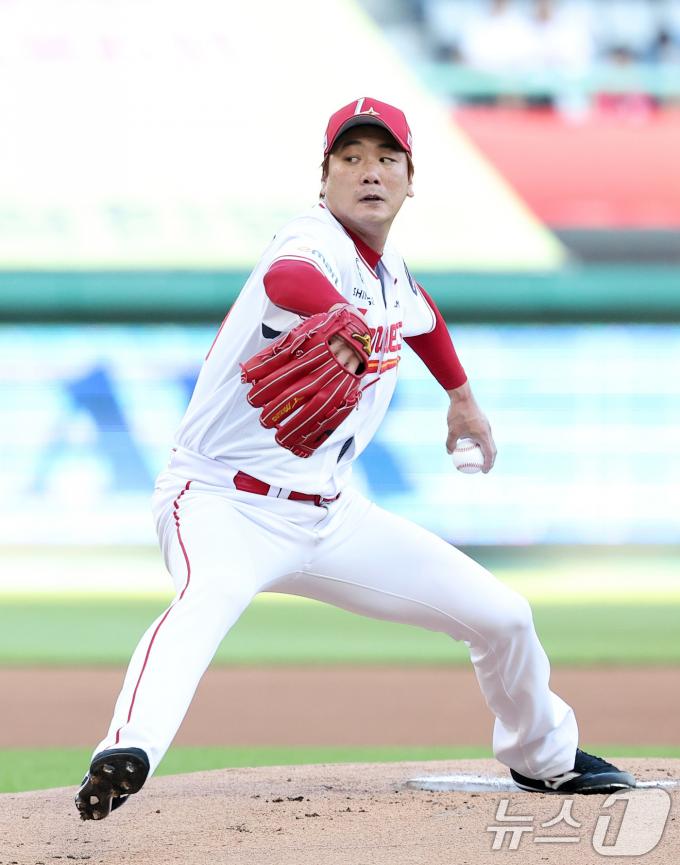 [사진] 김광현, KBO리그 다승 3위를 향해