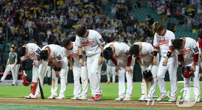 [사진] 7연패 SSG, 길어지는 연패