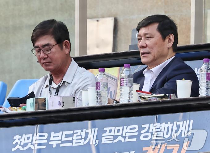 [사진] 잠실 찾은 허구연·류중일