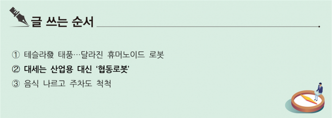 [S리포트] 대세는 산업용 대신 '협동로봇'