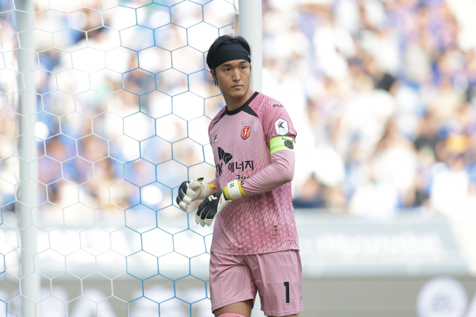 제주 골키퍼 김동준이 K리그1 15라운드 최우수선수로 선정됐다. /사진= 한국프로축구연맹