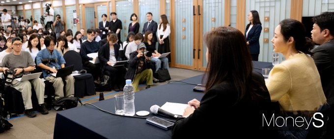 ▲ 어도어 민희진 대표, 두번째 기자회견