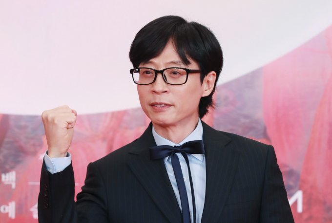 유재석과 임원희가 놀면 뭐하니에서 신경전을 벌인다. 사진은 지난달 7일 서울 강남구 코엑스에서 열린 제60회 백상예술대상 시상식에 참석한 방송인 유재석. 사진은 기사 내용과 직접적인 관련 없음./사진=스타뉴스