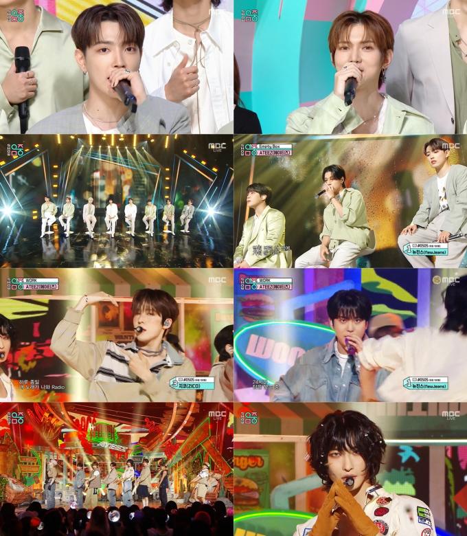 MBC '쇼! 음악중심' 방송 화면 캡처