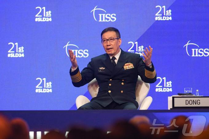 둥쥔 중국 국방부장 ⓒ AFP=뉴스1