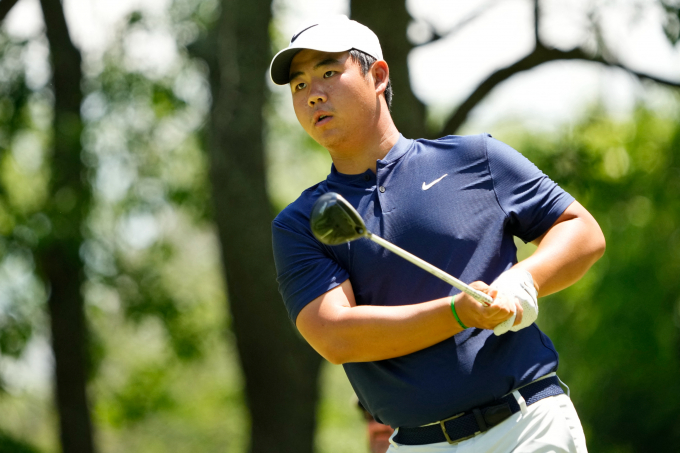 김주형이 PGA 투어 RBC 캐나다 오픈 3라운드에서 공동 11위에 자리했다. /사진= 로이터