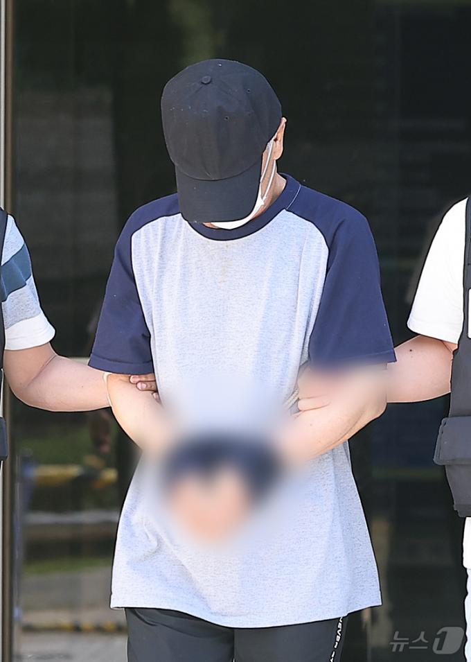 [사진] '강남 오피스텔 모녀 살해' 60대 남성 오늘 구속 기로…영장심사