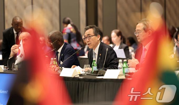 [사진] 조태열 외교장관, 2024 한·아프리카 외교장관회의 모두발언