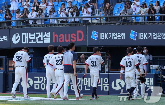[사진] 두산, 주말 3연전 스윕패