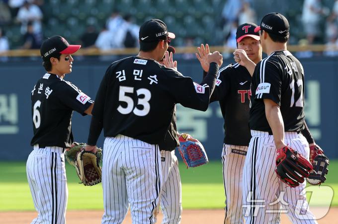 [사진] LG, 주말 3연전 싹쓸이