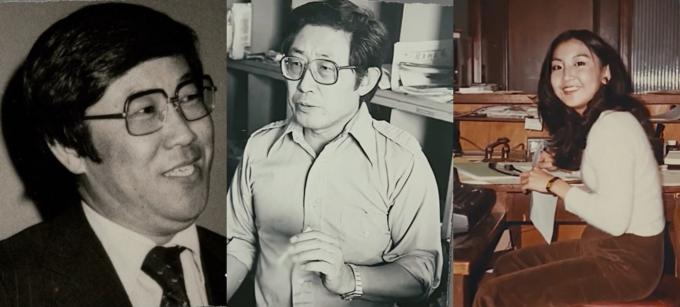 (왼쪽부터) 유재건 변호사, 이경원 기자, 란코 야마다. ('꼬리에 꼬리를 무는 이야기')