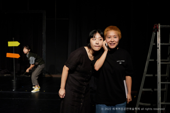 '갈림길에 선 여자' 공연 장면/사진=부산문화회관 