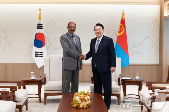 [사진] 윤석열 대통령, 한-에리트레아 정상회담
