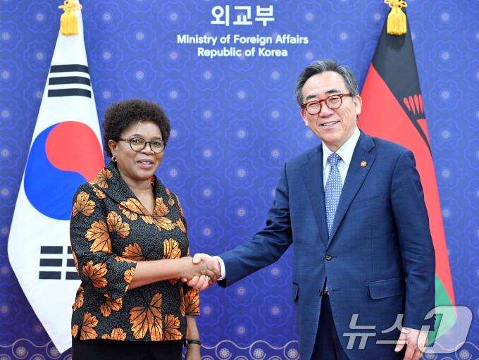 [사진] 한-말라위 외교장관 회담