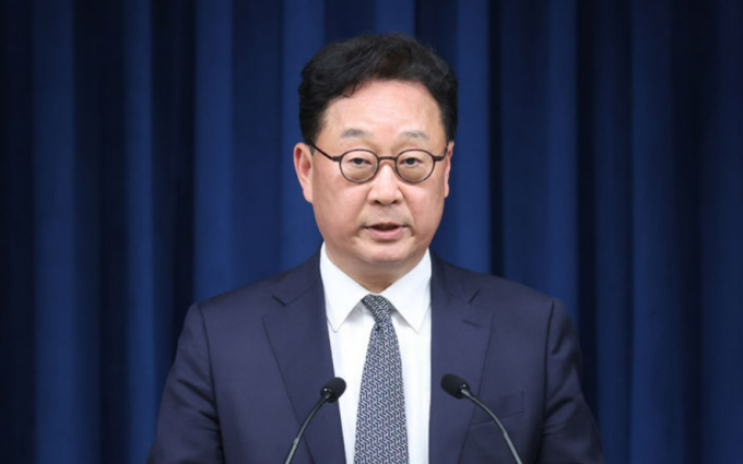 한·미·일 3국이 5일(현지 시각) 미국 샌디에이고에서 제4차 경제안보대화를 개최했다. 사진은 경제안보대화에 참석한 왕종윤 국가안보실 3차장. /사진=뉴시스
