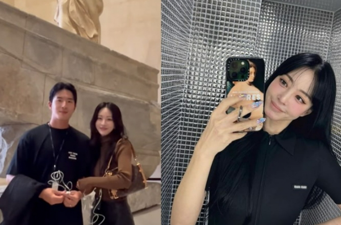 배우 한예슬이 남편 류성재와 최근 근황을 공개했다. /사진=한예슬 인스타그램