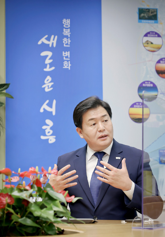 임병택 시흥시장. / 사진제공=시흥