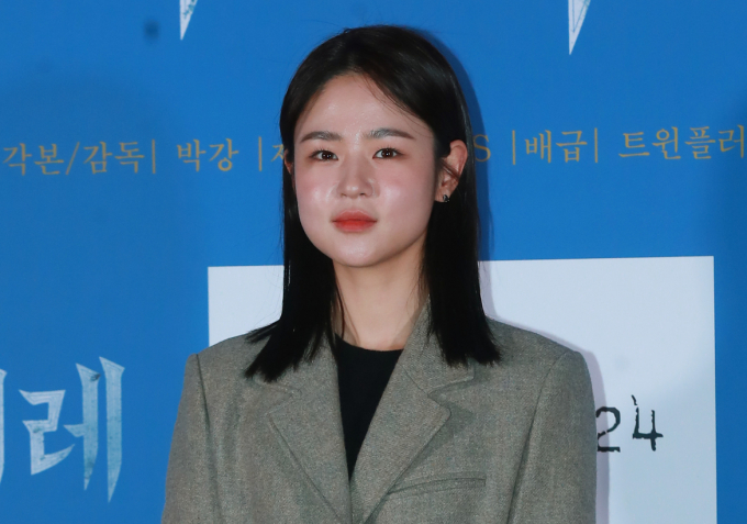 배우 심은우가 악플러를 공개저격했다. 사진은 지난 2022년 11월 서울 CGV용산아이파크몰에서 진행된 영화 '세이레'(감독 박강) 언론배급시사회에 참석한 배우 심은우. /사진=머니투데이