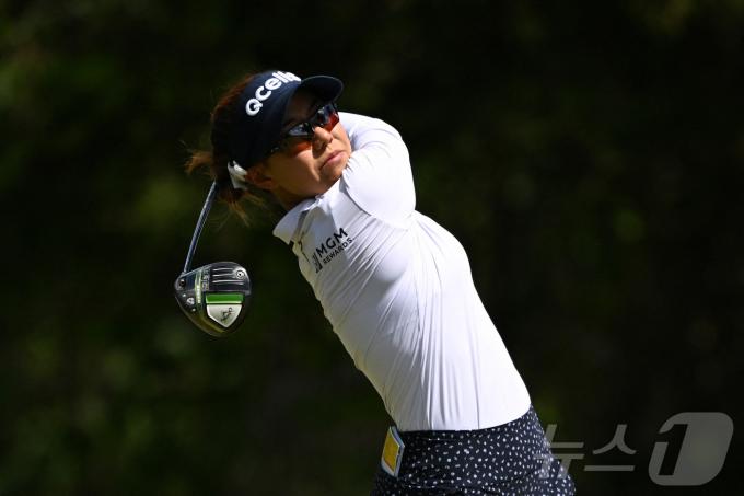 미국프로골프(LPGA) 투어의 신지은. ⓒ AFP=뉴스1