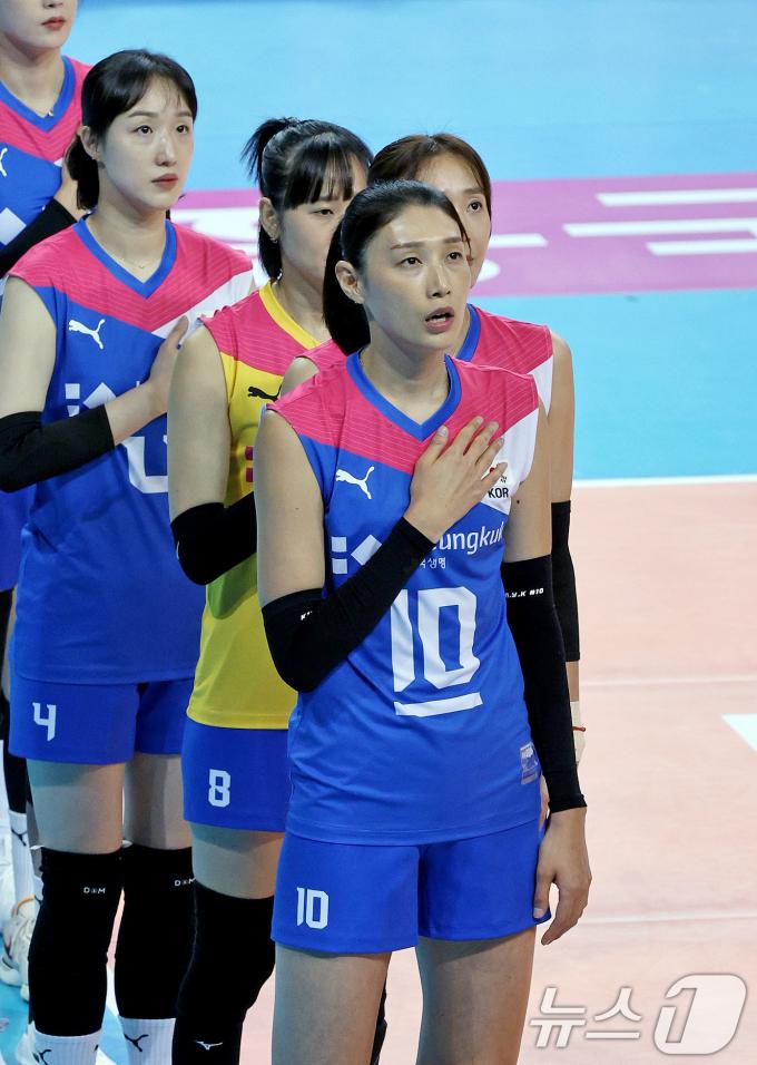 [사진] 오늘 경기 끝으로 태극마크 반납하는 김연경