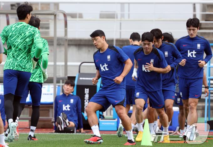 [사진] 중국전 담금질 들어간 대표팀