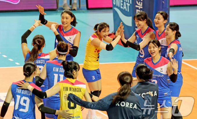 [사진] 축제로 끝난 김연경의 라스트댄스