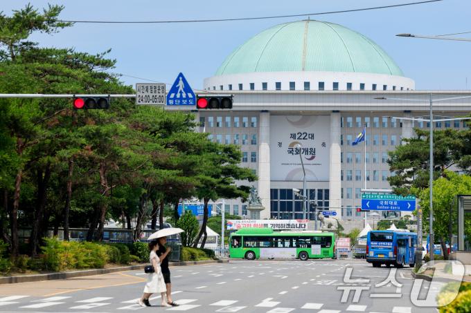 [사진] 여야 원구성 협상 난항 '강대강 대치'