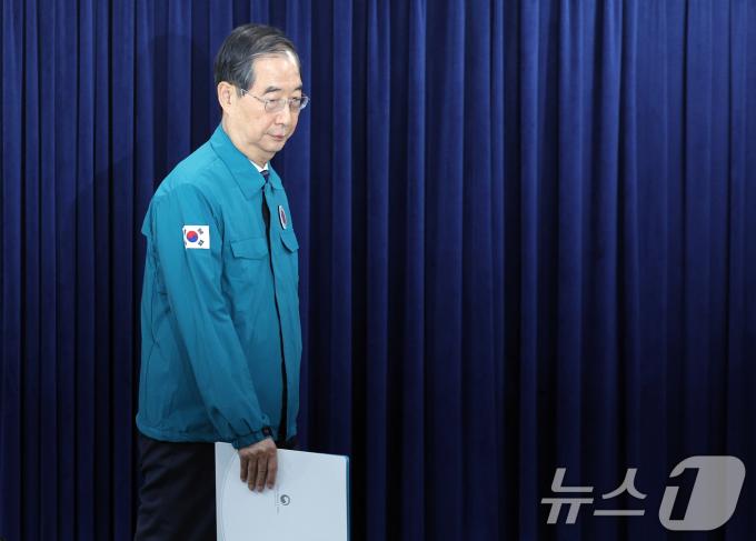[사진] 의료개혁 추진 관련 브리핑 나선 한덕수 총리