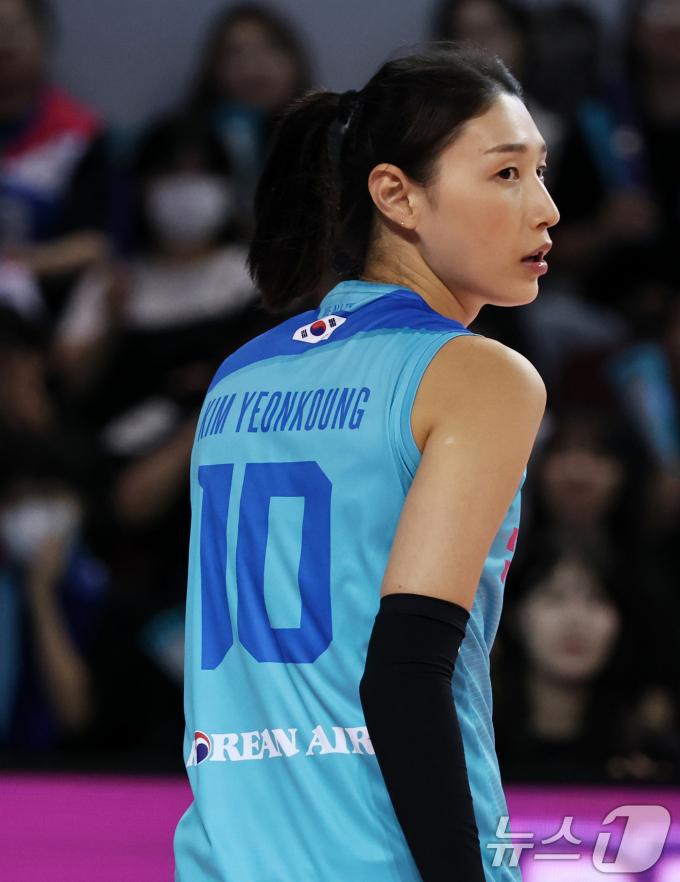 [사진] 숨 고르는 김연경