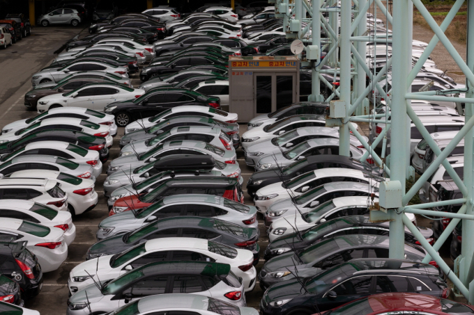 경기 고양시의 한 중고자동차 매매단지에 매물로 나온 자동차가 전시돼 있다. 사진은 기사 내용과 관련 없음 /사진=뉴스1