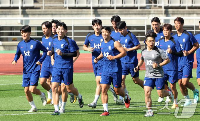 [사진] 중국 전 앞둔 대한민국, 분위기는 최고!