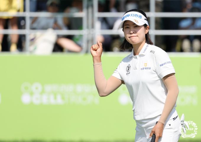 [사진] 박민지, KLPGA 첫 단일 대회 4연패…셀트리온 우승