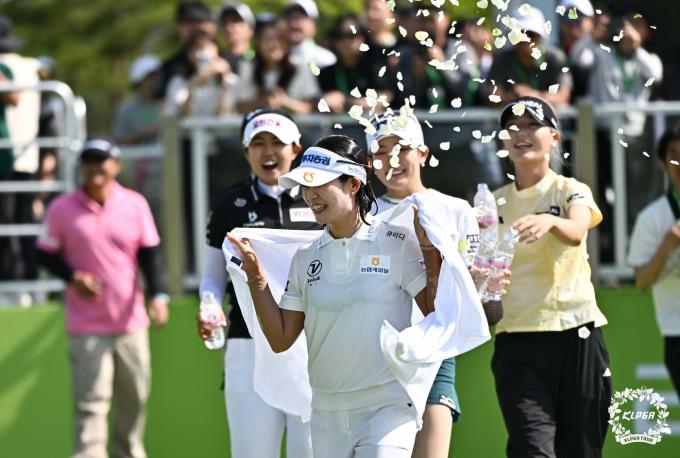 [사진] 박민지, KLPGA 투어 첫 단일 대회 4연패…“상금 전액 기부”
