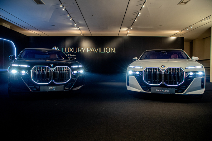 BMW 7시리즈 럭셔리 라운지가 운영된다. /사진=코오롱모터스