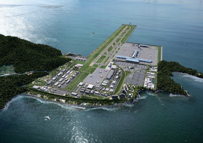 가덕도 신공항 조감도/사진제공=부산시